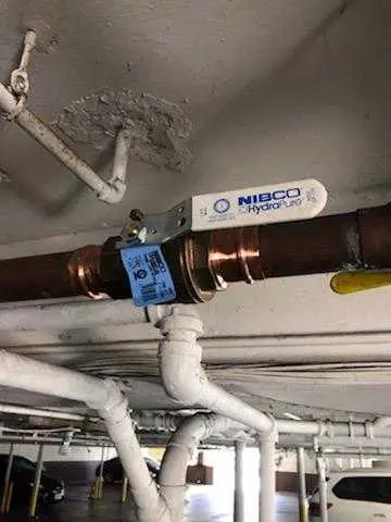 Copper pipe repair and valve work for Water Line Repair in Scarff